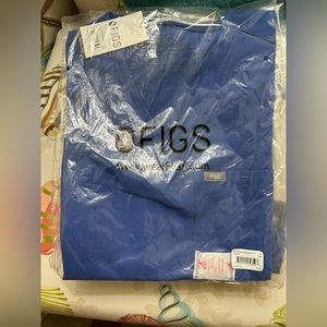 Figs denim Catarina small top